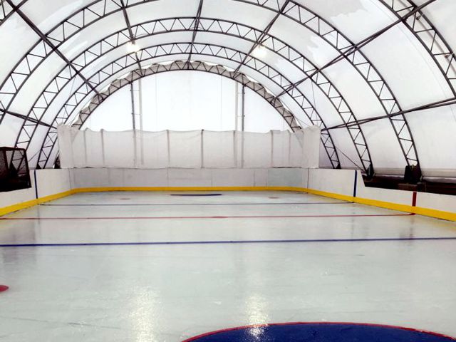 Alberta Hockey Rink Shelter